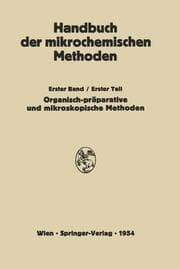 Cover von Präparative Mikromethoden in der Organischen Chemie