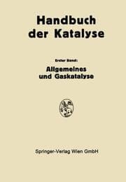 Cover von Allgemeines und Gaskatalyse