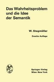 Cover von Das Wahrheitsproblem und die Idee der Semantik