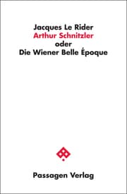 Cover von Arthur Schnitzler oder Die Wiener Belle Époque