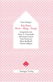 Cover von Ein Haus. Werk - Ding - Zeug?