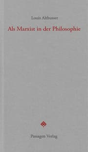 Cover von Als Marxist in der Philosophie
