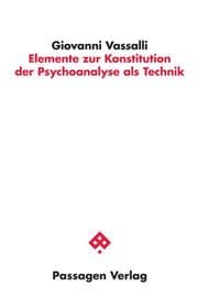 Cover von Elemente zur Konstitution der Psychoanalyse als Technik