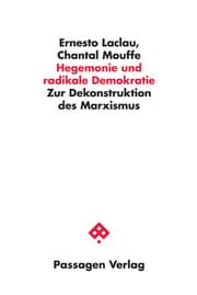 Cover von Hegemonie und radikale Demokratie