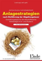 Cover von Anlagestrategien nach Einführung der Abgeltungsteuer