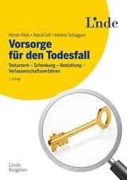 Cover von Vorsorge für den Todesfall