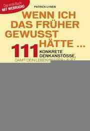 Cover von Wenn ich das früher gewusst hätte ...