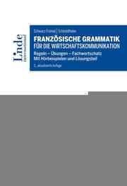 Cover von Französische Grammatik für die Wirtschaftskommunikation