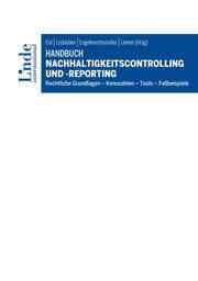 Cover von Handbuch Nachhaltigkeitscontrolling und -reporting