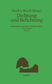 Cover von Dichtung und Belichtung