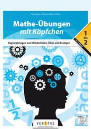 Cover von Mathe-Übungen mit Köpfchen (1.-2. Klasse)