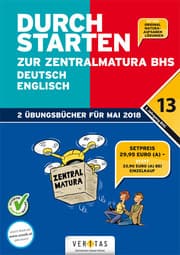 Cover von Durchstarten zur Zentralmatura 2018, Deutsch, Englisch