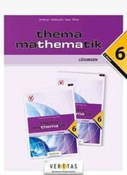 Cover von Thema Mathematik 6. Lösungen
