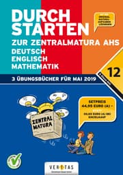Cover von Durchstarten zur Zentralmatura 2019. SET AHS: Deutsch, Mathematik, Englisch