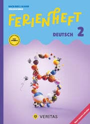 Cover von Ferienheft Deutsch 2. Klasse Volksschule. Lehrplan 2023