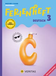 Cover von Ferienheft Deutsch 3. Klasse Volksschule. Lehrplan 2023