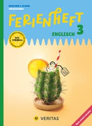 Cover von Ferienheft Englisch 3. Klasse Volksschule. Lehrplan 2023