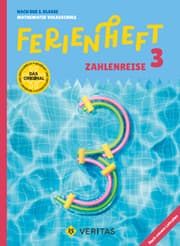 Cover von Ferienheft Zahlenreise 3. Klasse Volksschule. Lehrplan 2023