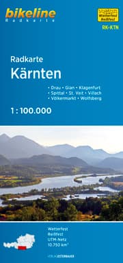 Cover von Radkarte Kärnten (RK-KTN)