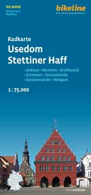 Cover von Radkarte Usedom, Stettiner Haff (RK-MV06)