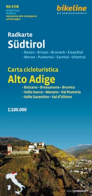 Cover von Radkarte Südtirol/Carta cicloturistica Alto Adige