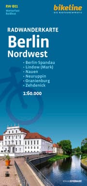 Cover von Radwanderkarte Berlin Nordwest RW-B01