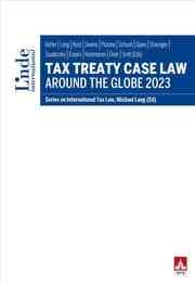 Cover von Tax Treaty Case Law around the Globe 2023