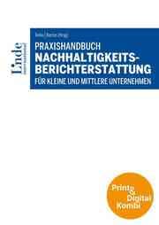 Cover von Praxishandbuch Nachhaltigkeitsberichterstattung für kleine und mittlere Unternehmen (Kombi Print&digital)