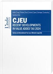 Cover von CJEU - Recent Developments in Value Added Tax 2024