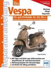 Cover von Vespa GTS- und GTV-Modelle 125,250,300 i.e. - ab Modelljahr 2005