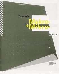 Cover von Typografie: Makro- und Mikroästhetik
