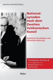 Cover von Nationalsynoden nach dem zweiten Vatikanischen Konzil