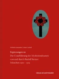 Cover von Ergänzungen zu Die Uraufführung der Mysteriendramen von und durch Rudolf Steiner