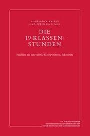 Cover von Die 19 Klassenstunden