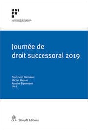 Cover von Journée de droit successoral 2019