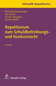 Cover von Repetitorium zum Schuldbetreibungs- und Konkursrecht