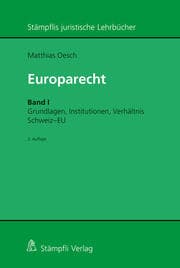 Cover von Europarecht