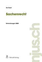 Cover von Sachenrecht