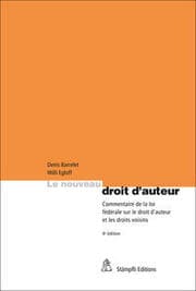 Cover von Le nouveau droit d'auteur