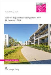 Cover von Luzerner Tag des Stockwerkeigentums 2019