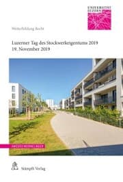 Cover von Luzerner Tag des Stockwerkeigentums 2019