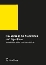 Cover von SIA-Verträge für Architekten und Ingenieure