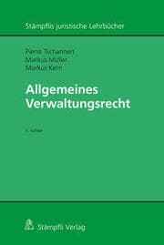 Cover von Allgemeines Verwaltungsrecht