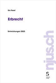 Cover von Erbrecht