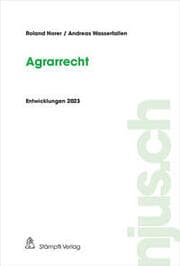 Cover von Agrarrecht