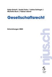 Cover von Gesellschaftsrecht