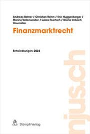 Cover von Finanzmarktrecht
