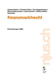 Cover von Finanzmarktrecht