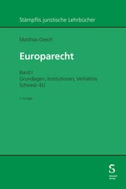 Cover von Europarecht