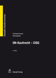 Cover von UN-Kaufrecht - CISG